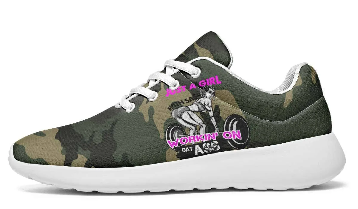 Camo Weights Just A Girl
