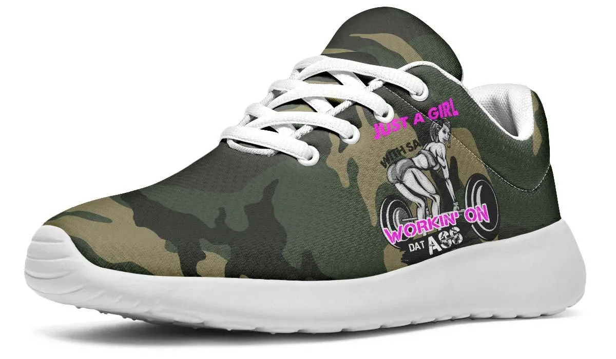 Camo Weights Just A Girl