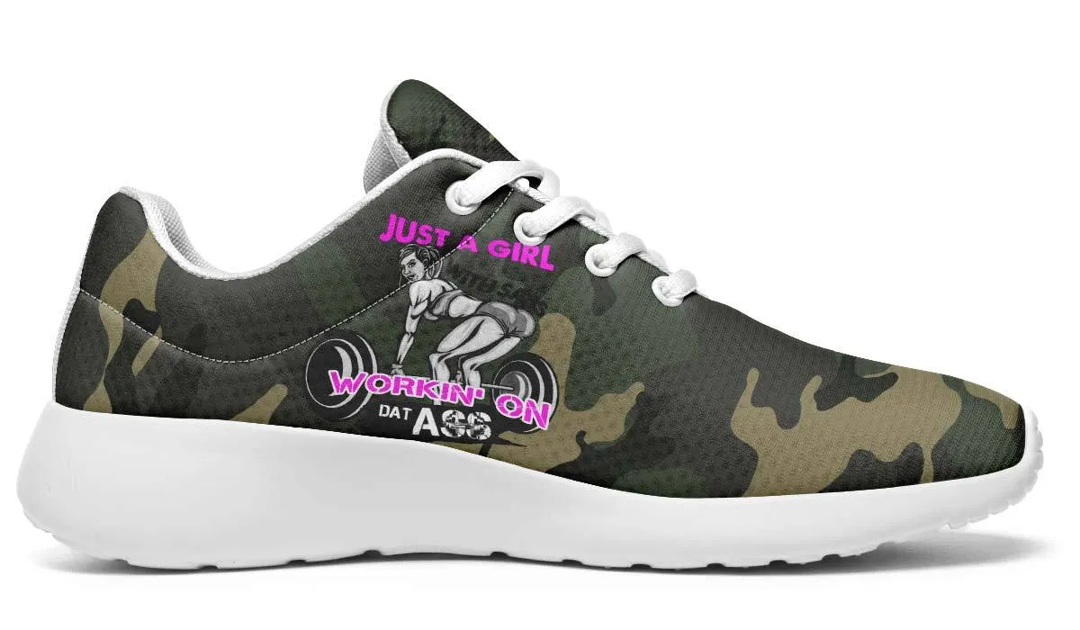 Camo Weights Just A Girl