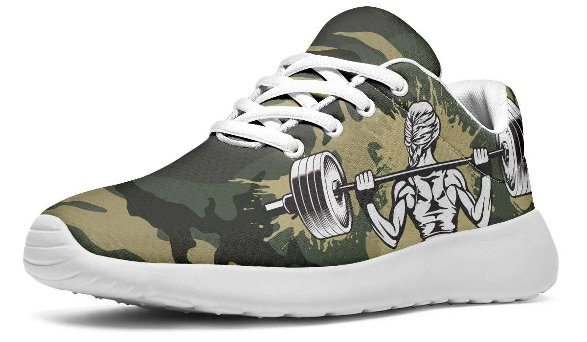 Camo Weights Strong Girl