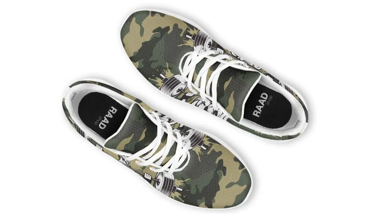 Camo Weights Strong Girl