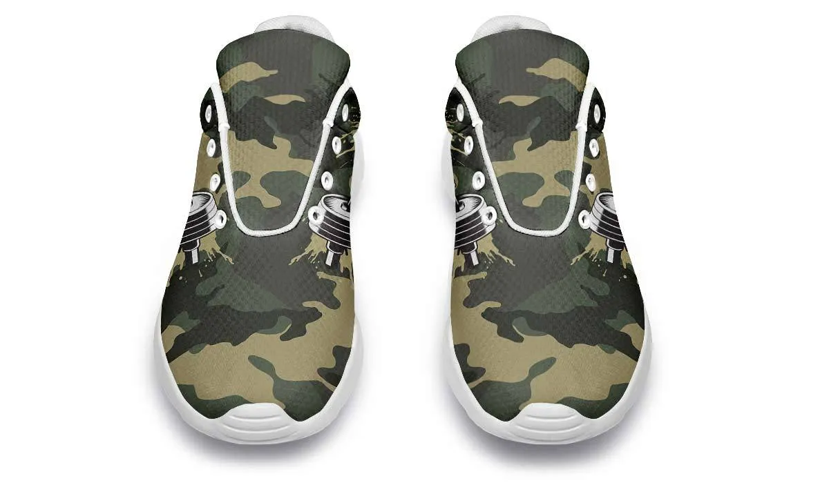 Camo Weights Strong Girl