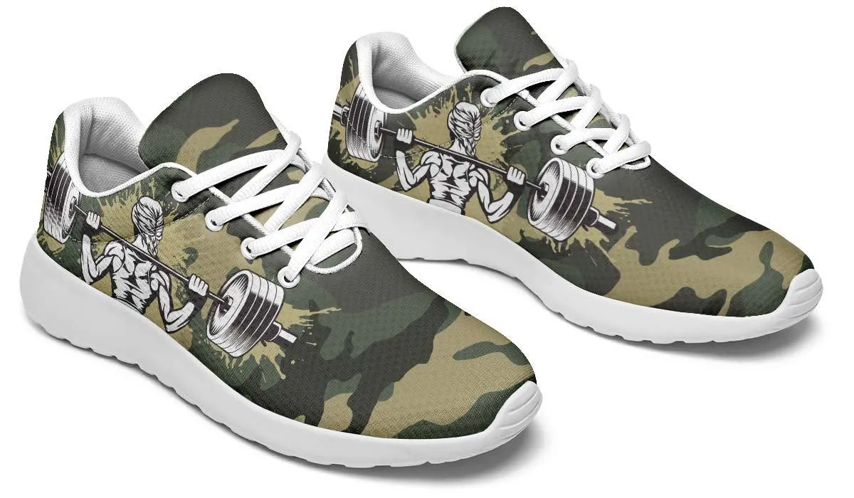Camo Weights Strong Girl