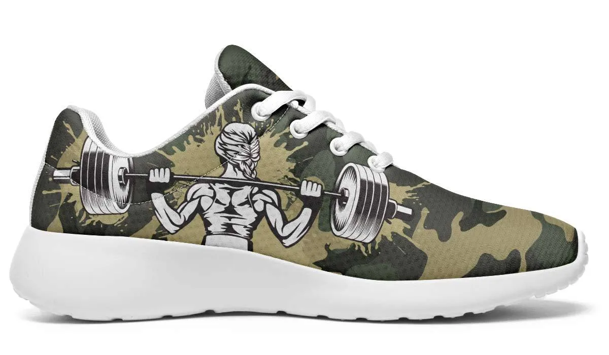 Camo Weights Strong Girl