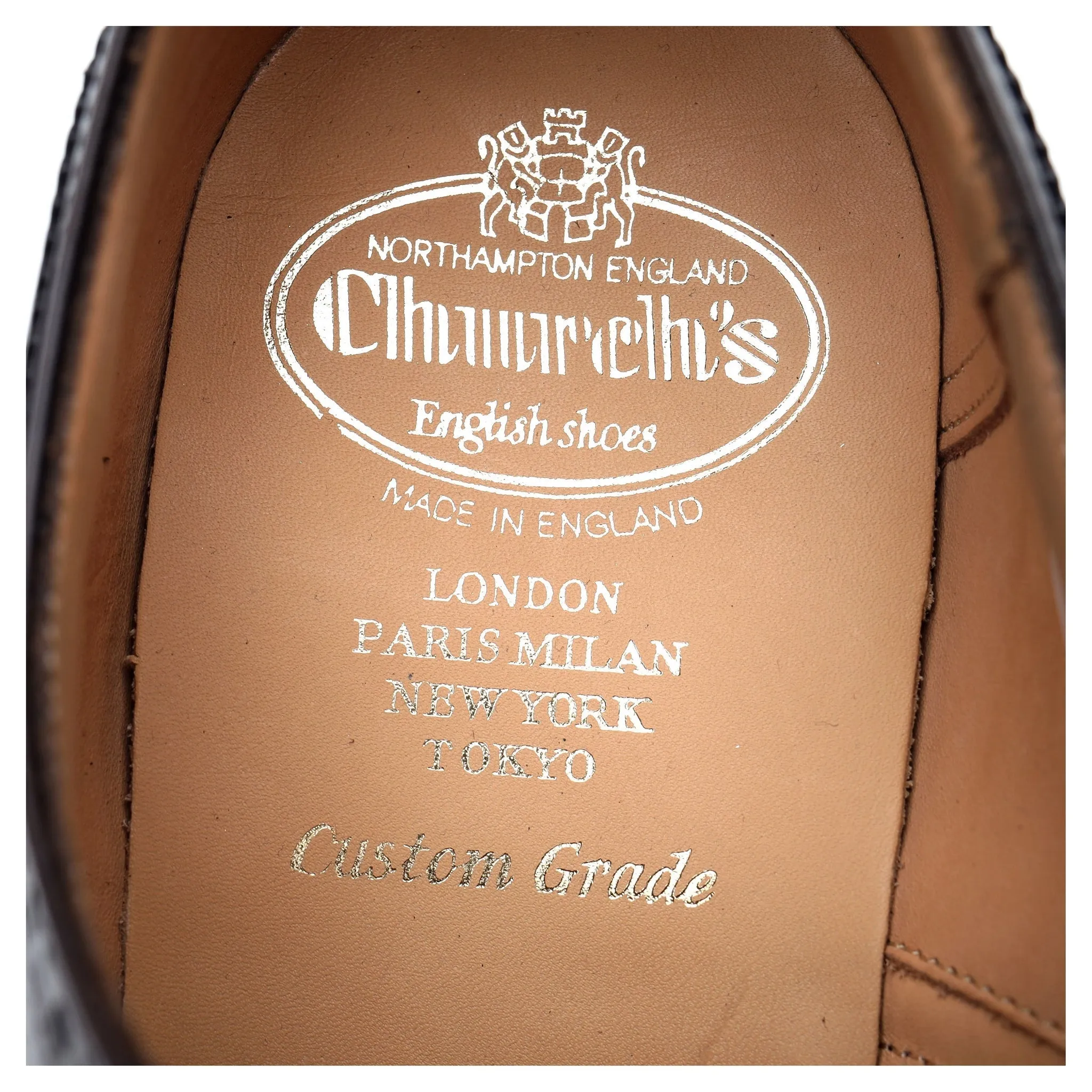 'Chetwynd' Dark Brown Leather Brogues UK 8 G