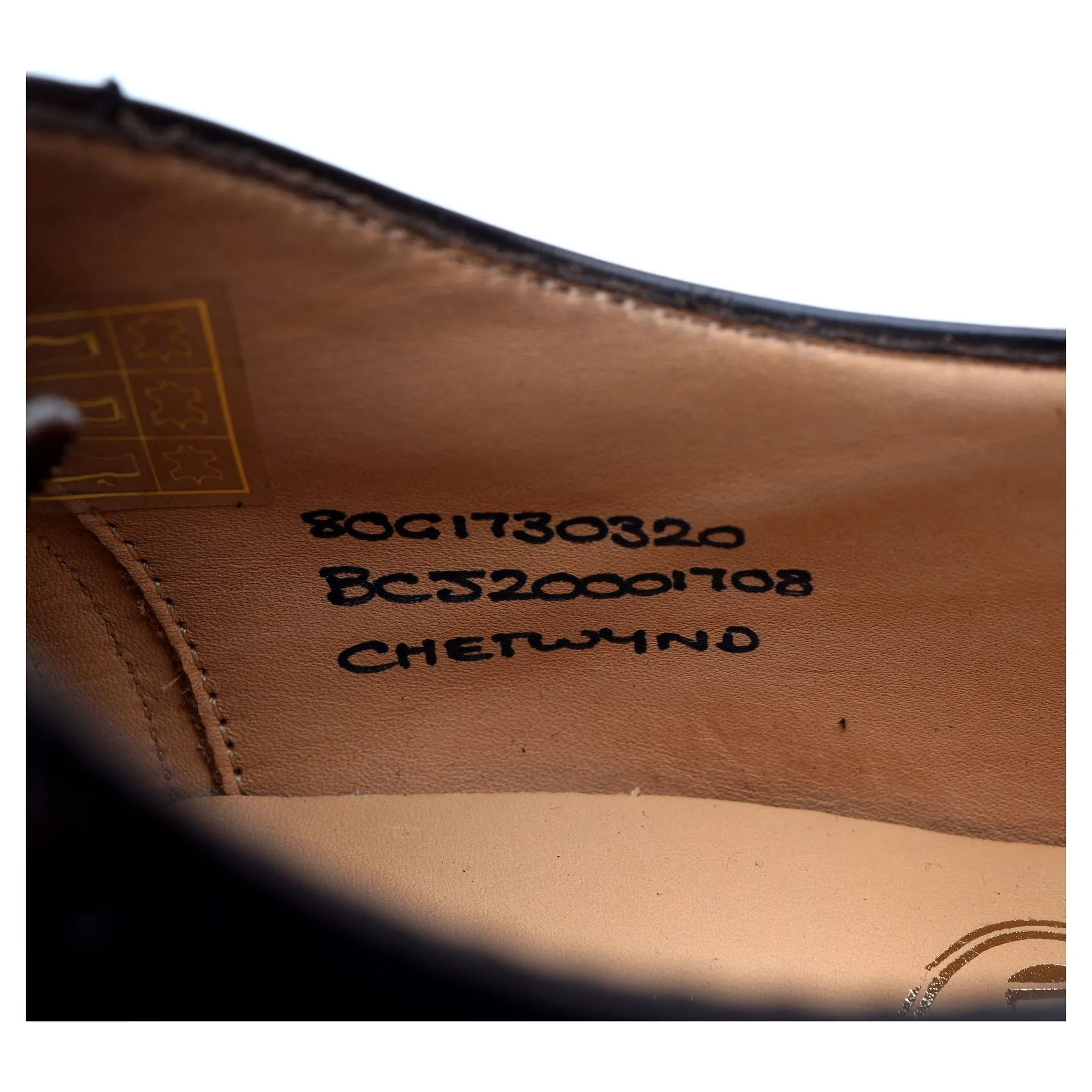 'Chetwynd' Dark Brown Leather Brogues UK 8 G