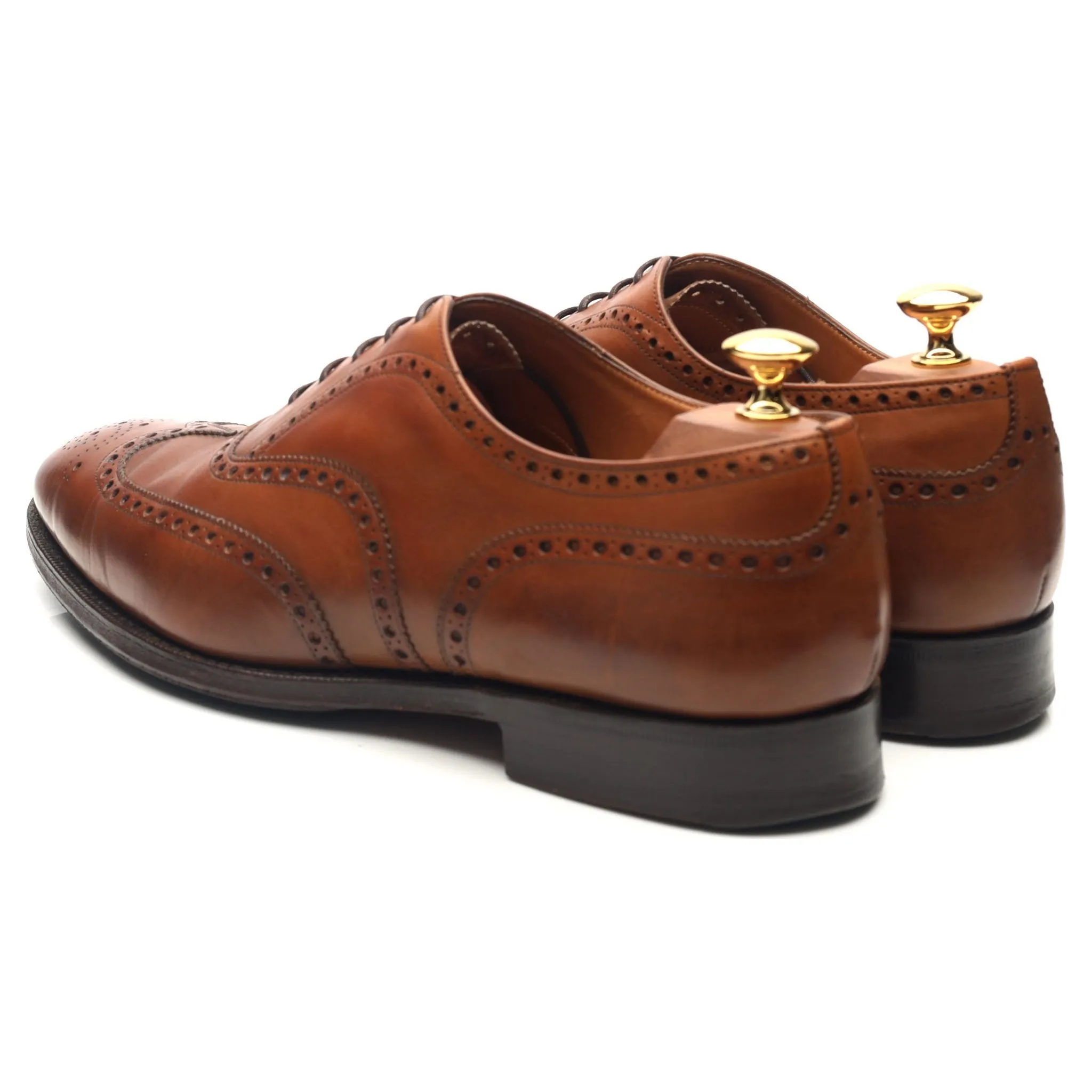 'Chetwynd' Tan Brown Leather Brogues UK 9 G