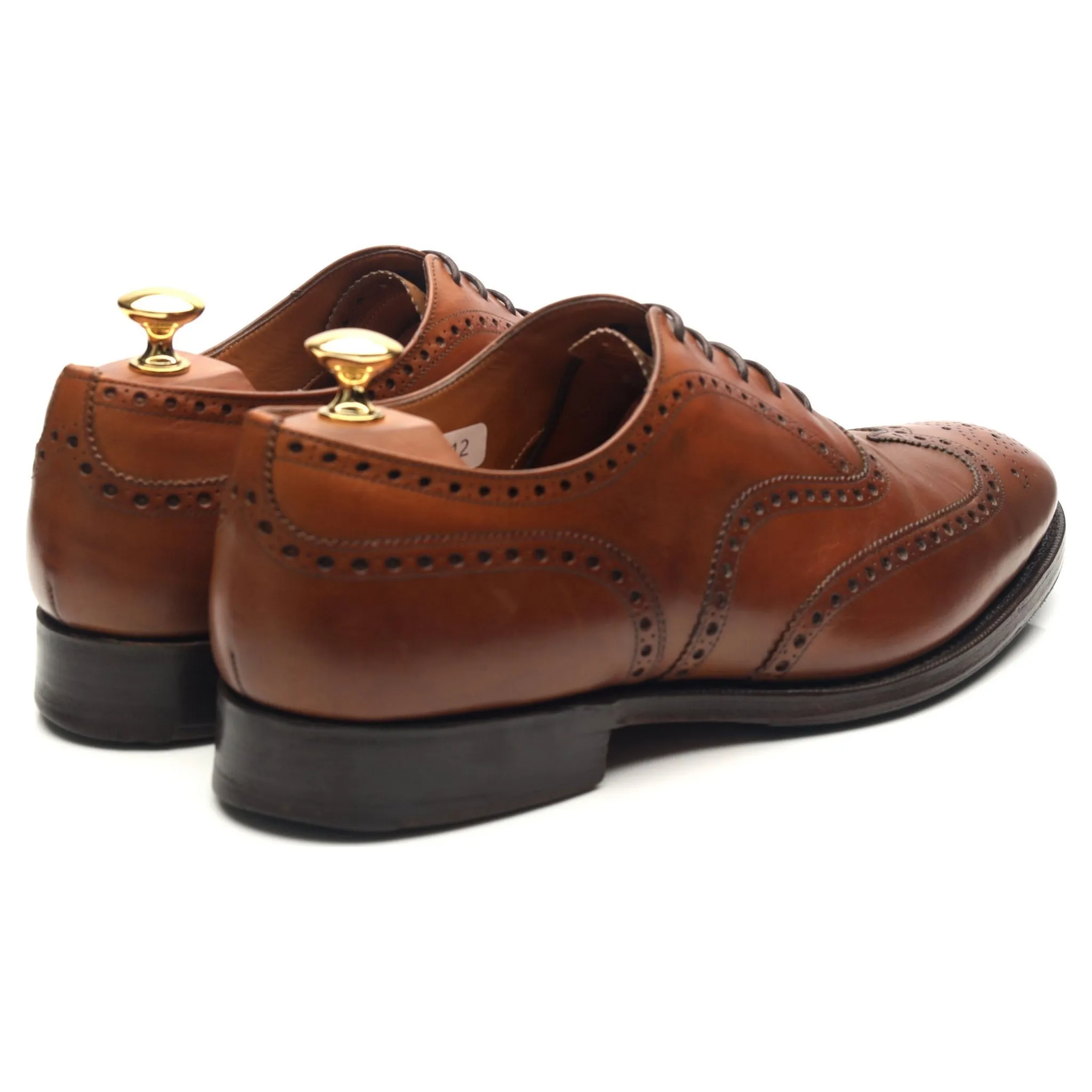 'Chetwynd' Tan Brown Leather Brogues UK 9 G