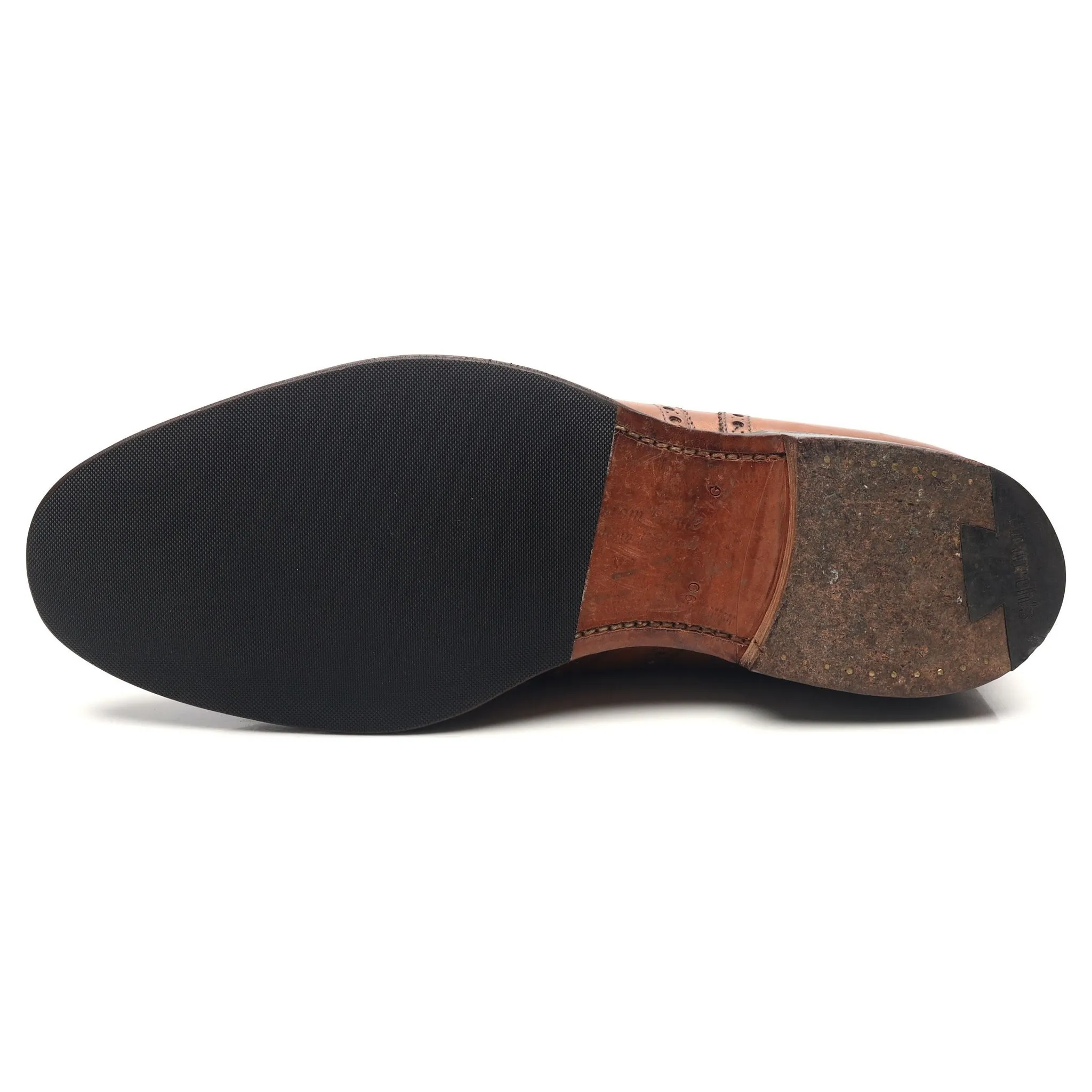 'Chetwynd' Tan Brown Leather Brogues UK 9 G
