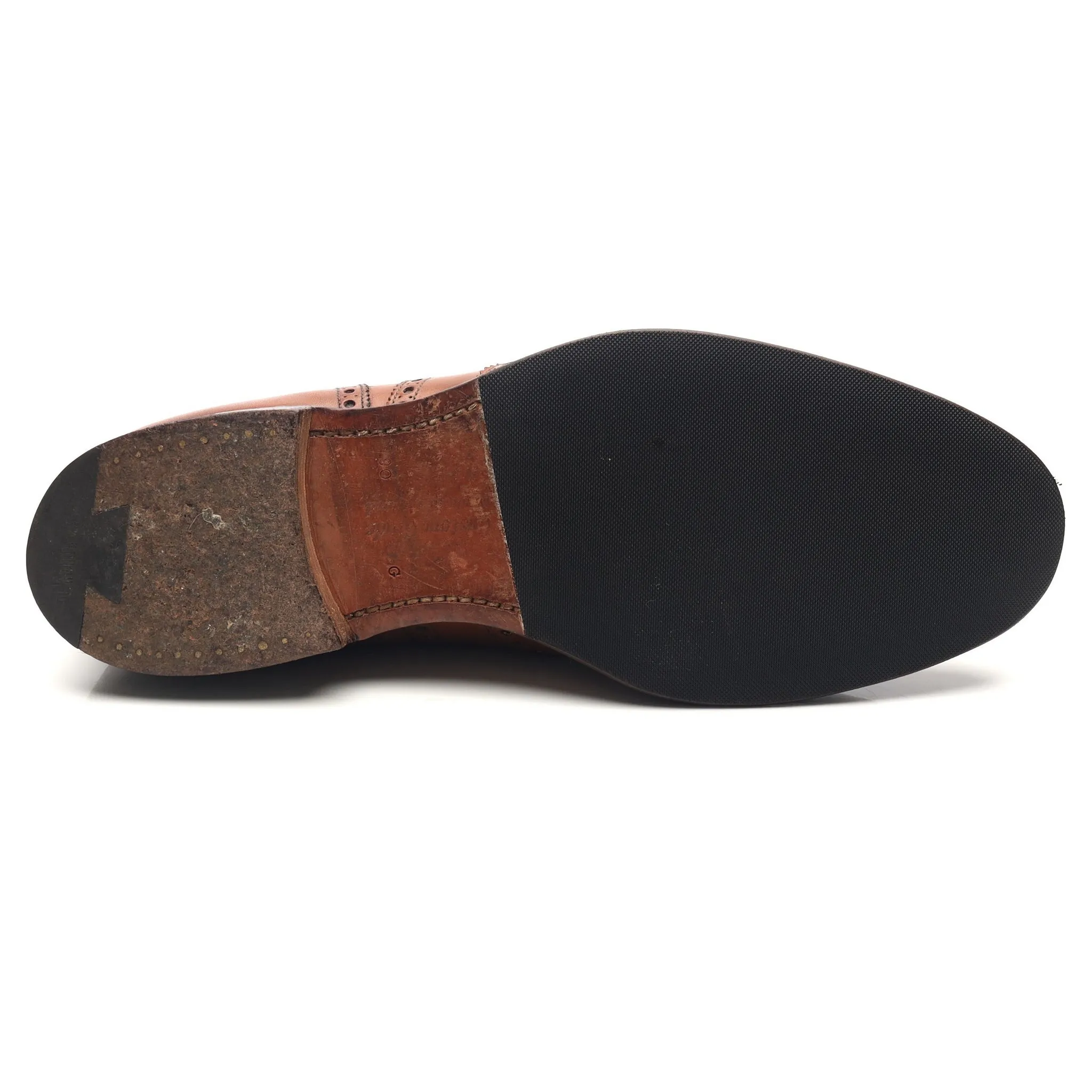 'Chetwynd' Tan Brown Leather Brogues UK 9 G