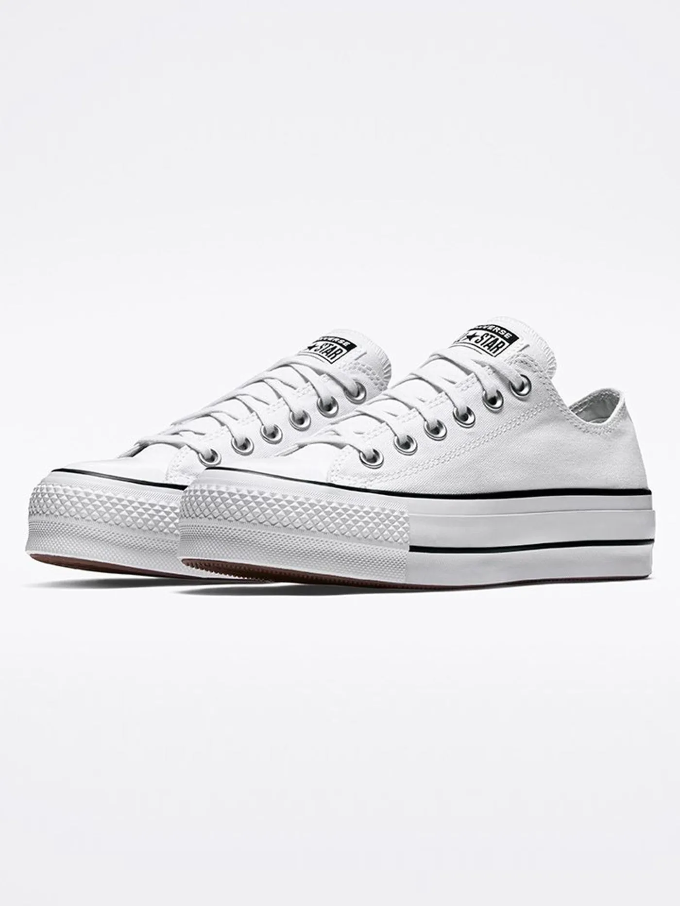 Chuck Taylor All Star Platform White/Black/White Shoes