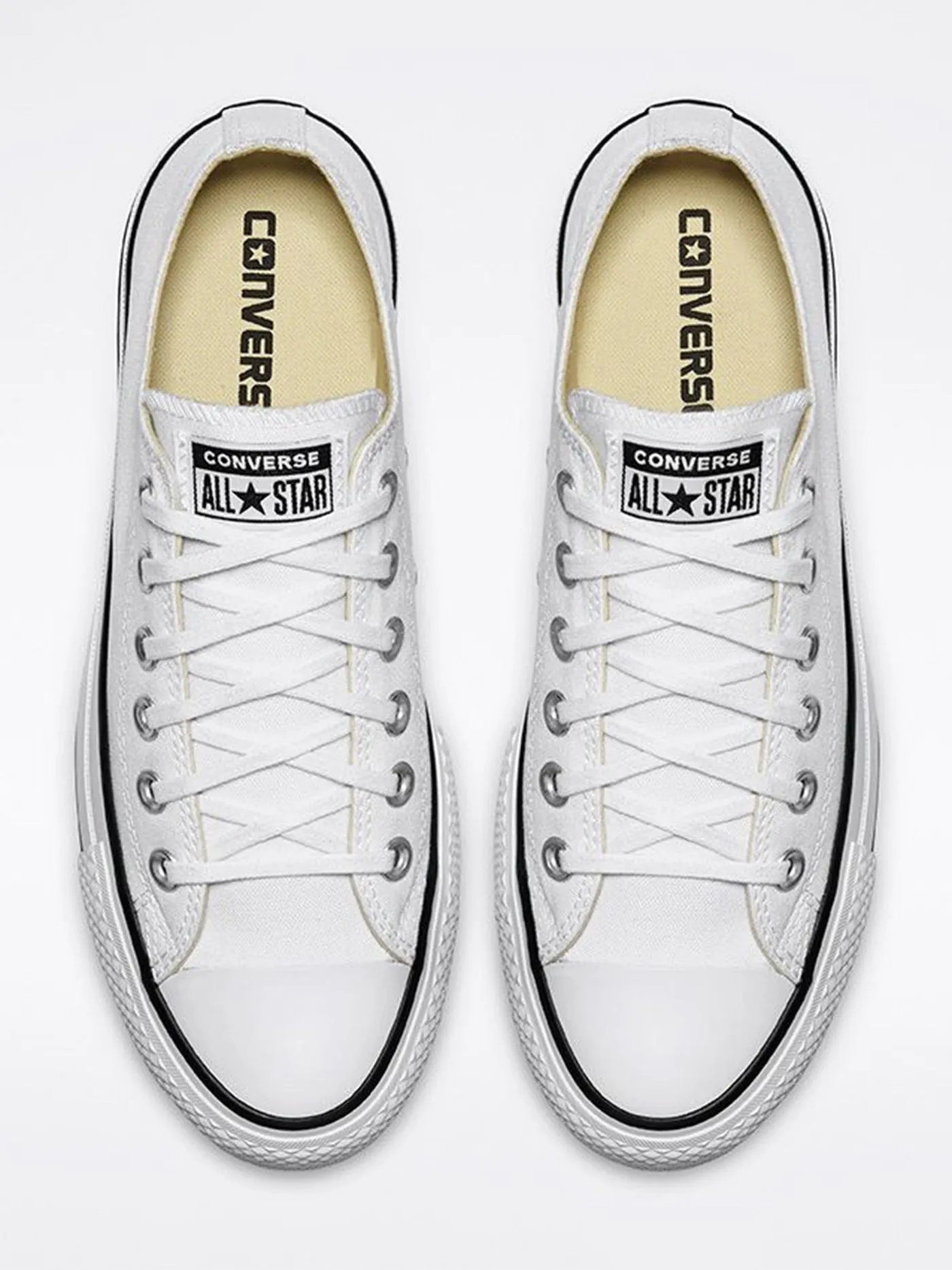 Chuck Taylor All Star Platform White/Black/White Shoes