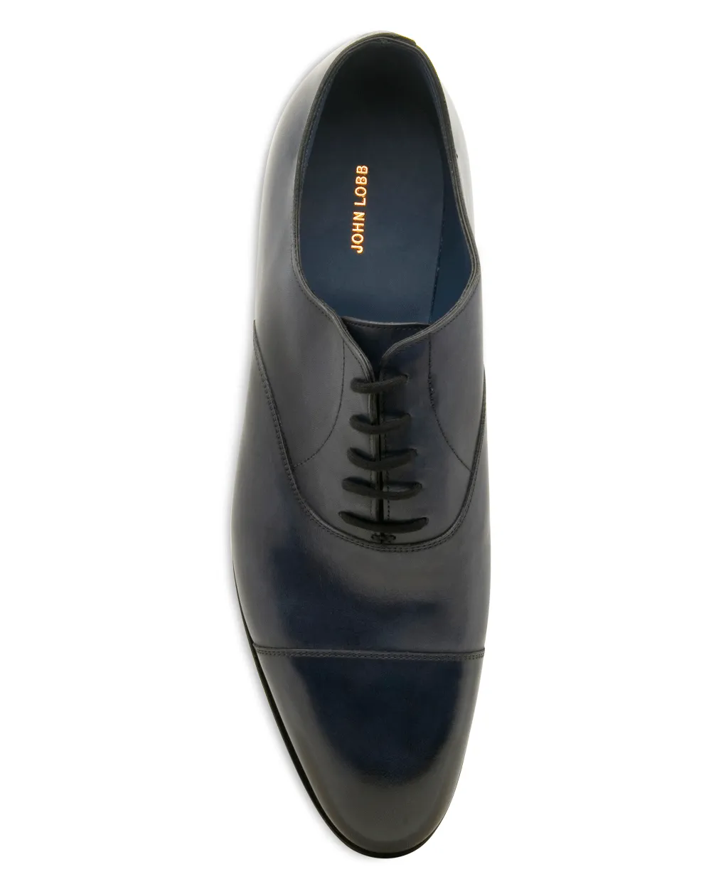 City II Captoe Oxford in Denim Blue
