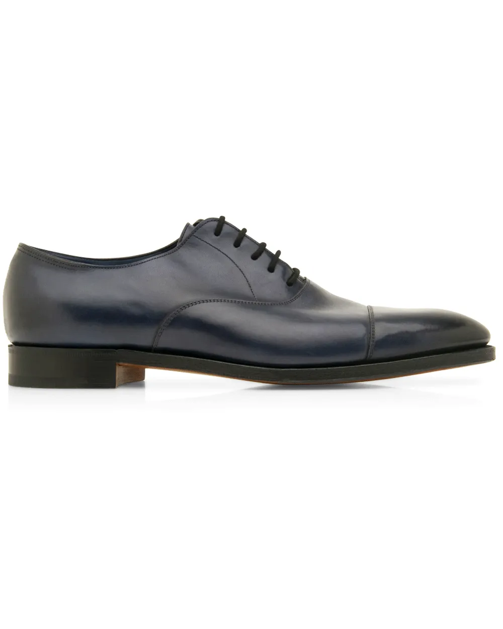 City II Captoe Oxford in Denim Blue