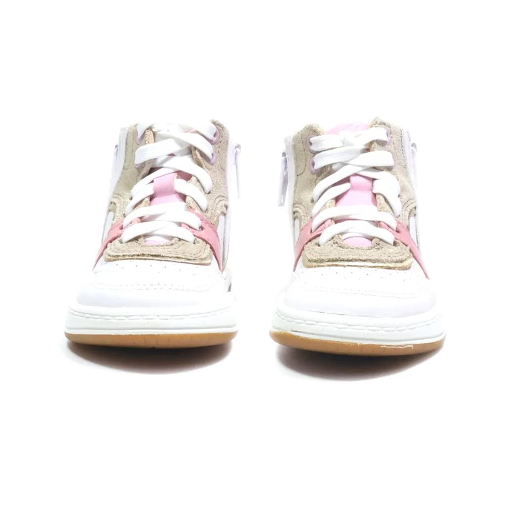 Clarks Sneakers Leather White Colour For Kids