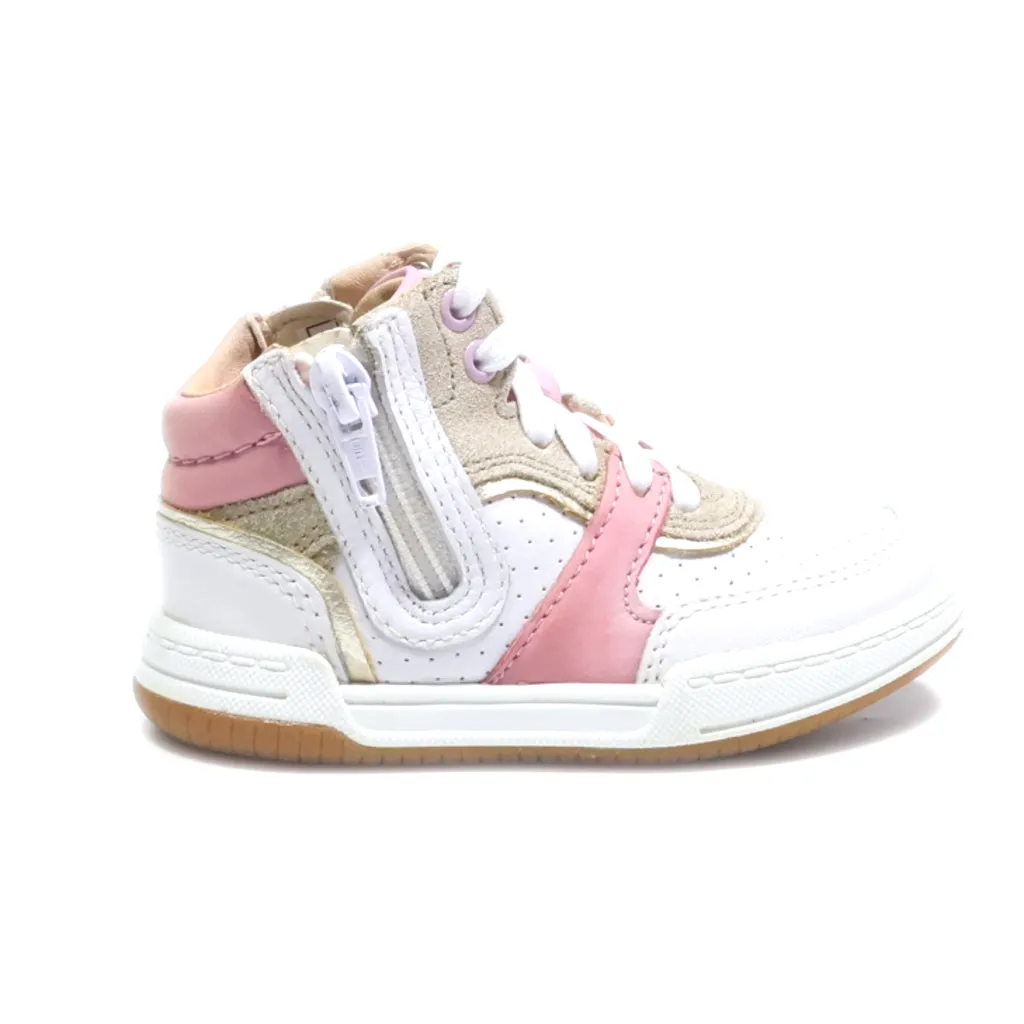 Clarks Sneakers Leather White Colour For Kids