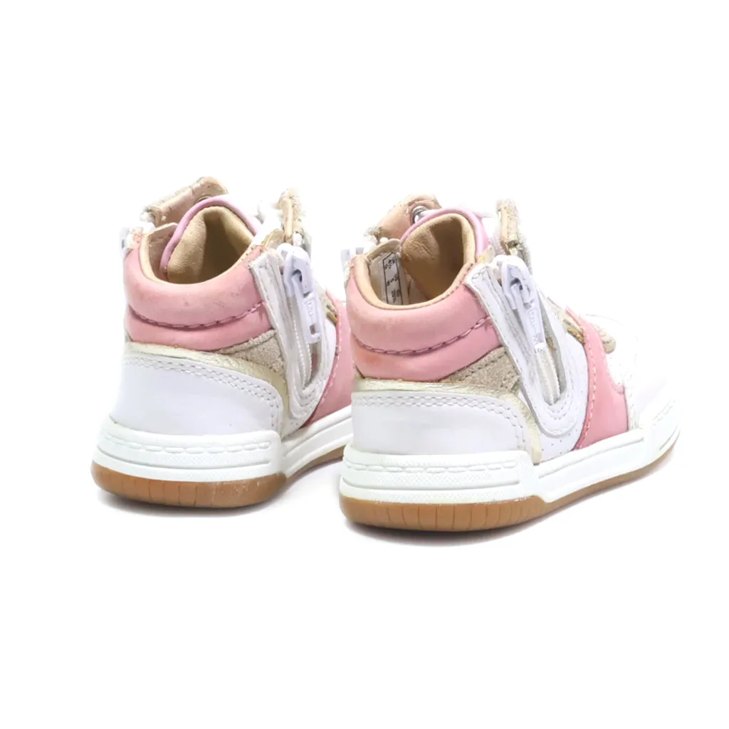 Clarks Sneakers Leather White Colour For Kids