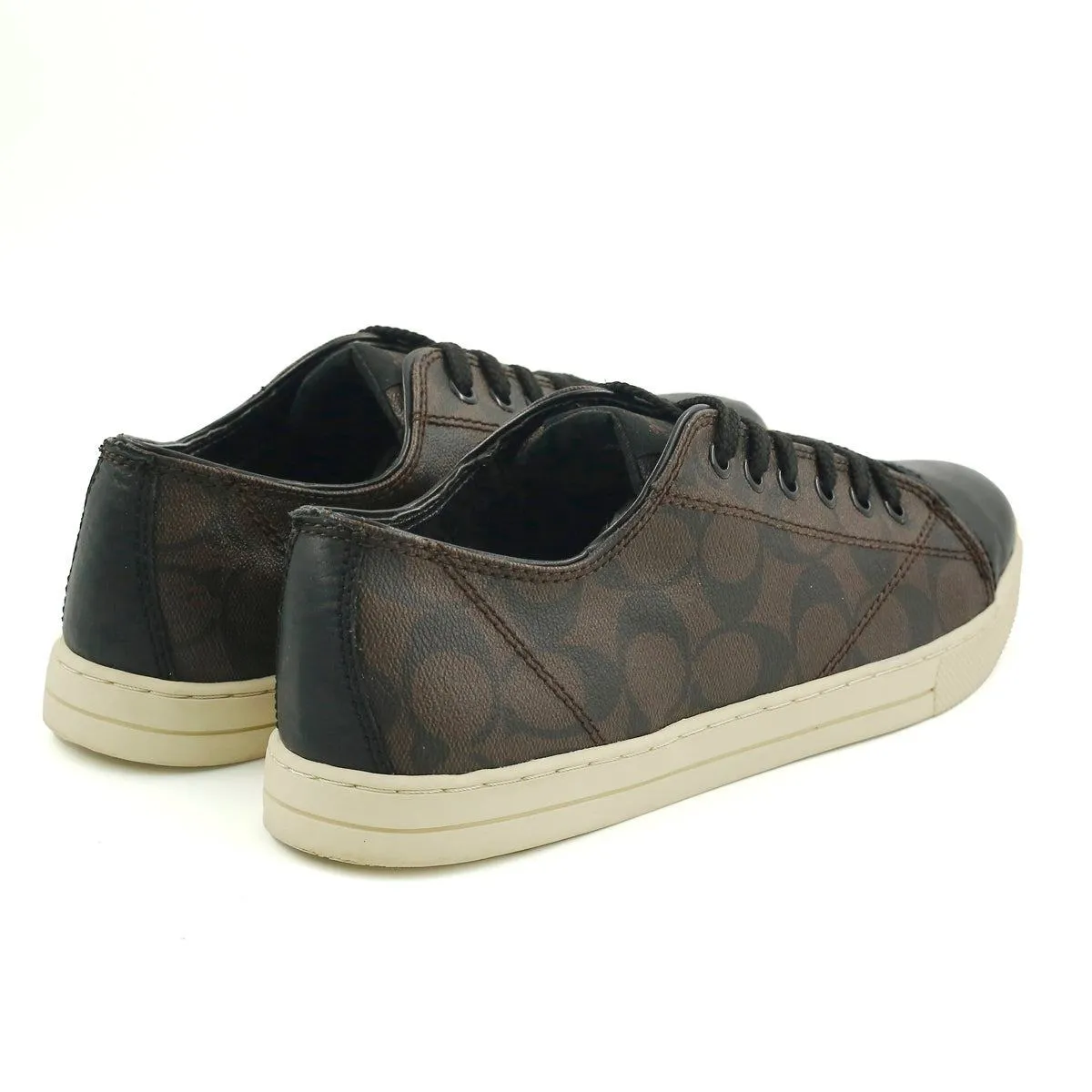 Coach Parkway Low-Top Sneakers Leather Brown Colour For Women
