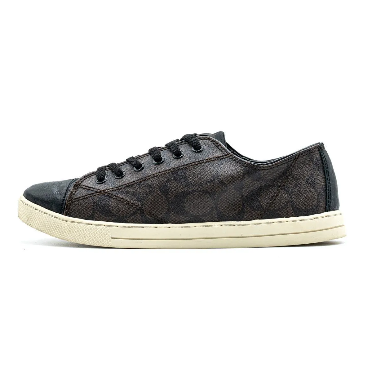 Coach Parkway Low-Top Sneakers Leather Brown Colour For Women