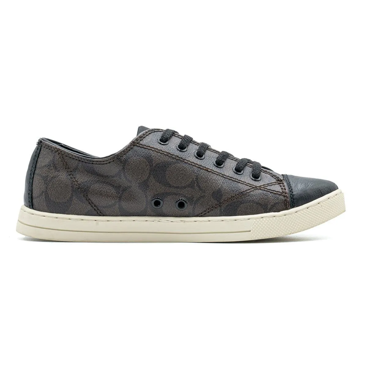 Coach Parkway Low-Top Sneakers Leather Brown Colour For Women