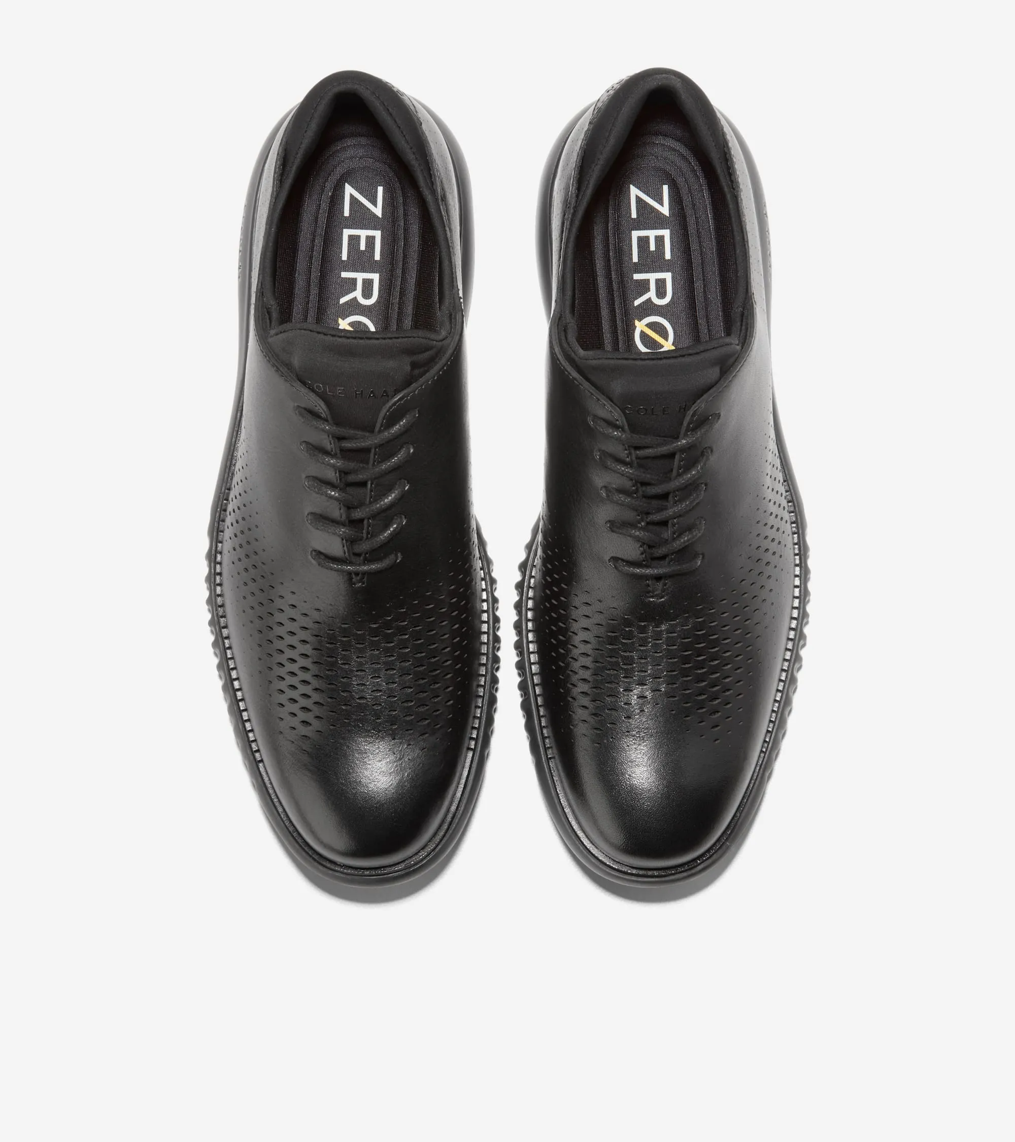 COLE HAAN 2.ZEROGRAND Laser Wingtip Oxford Black Men's