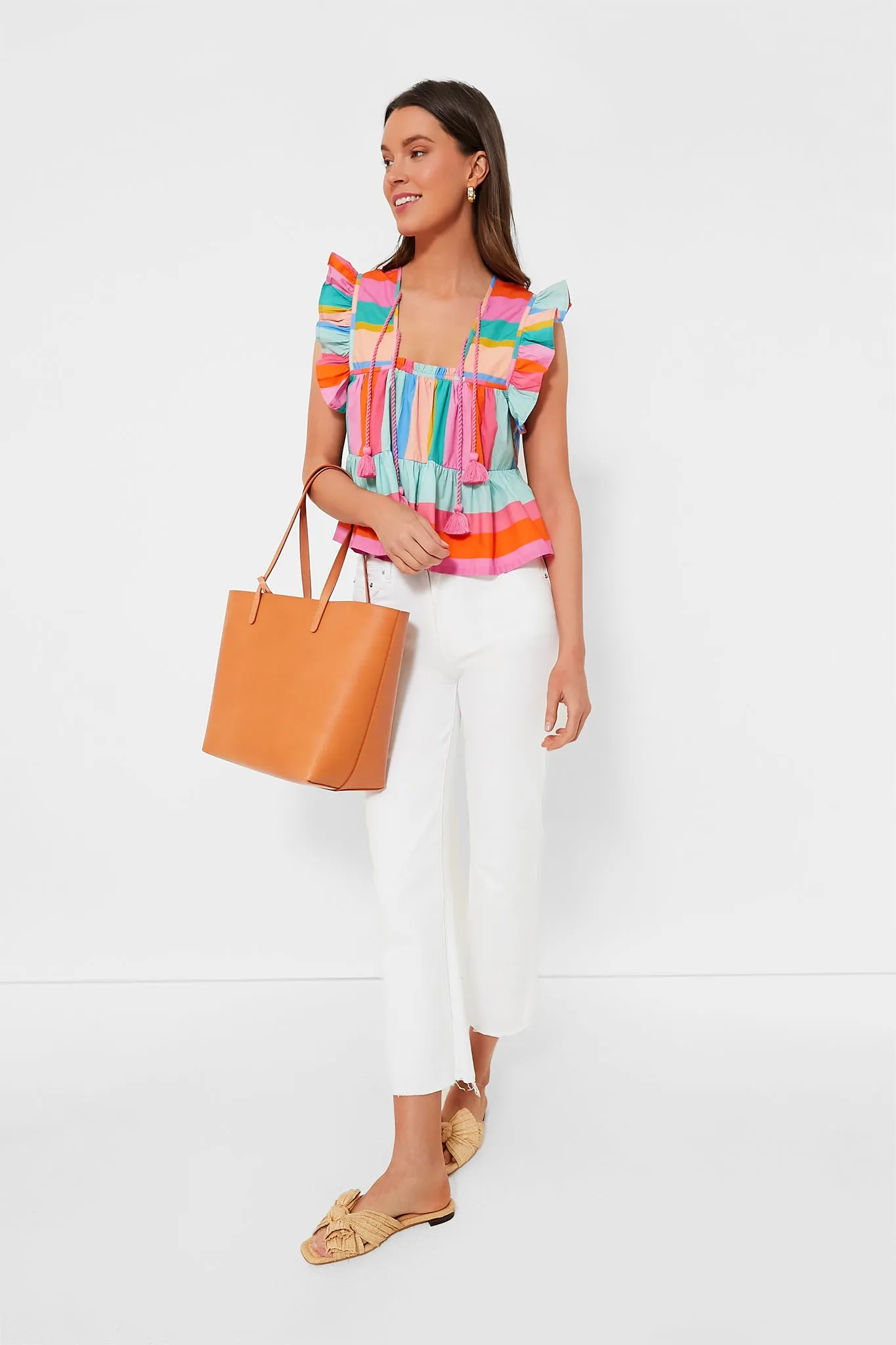Confetti Stripe Chelsea Top