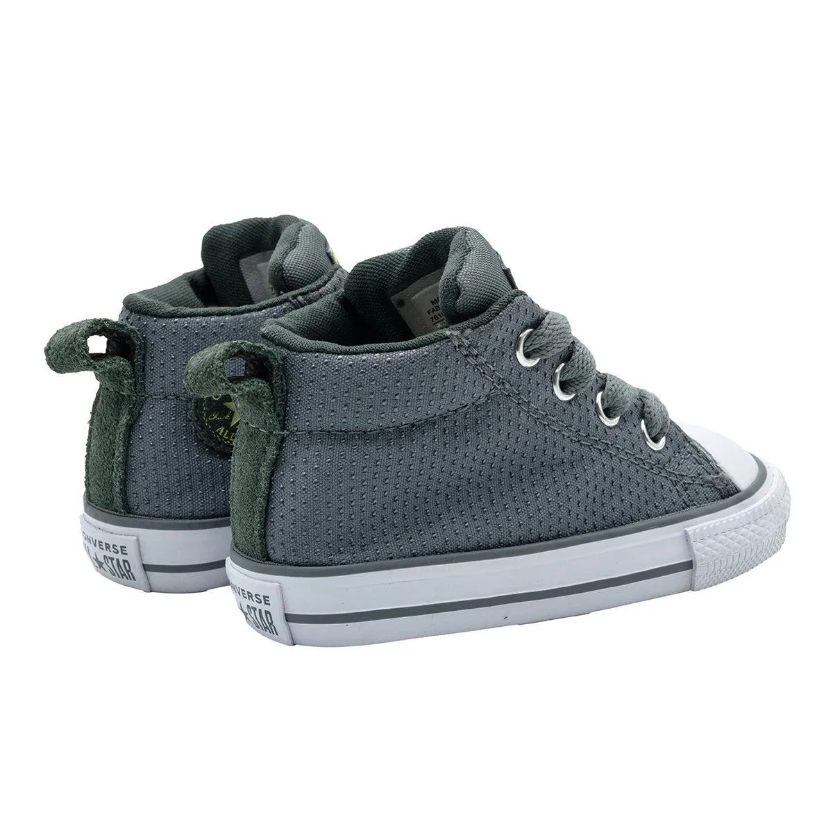 Converse All Star Sneakers Fabric Green Colour For Kids