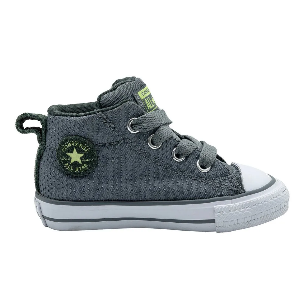 Converse All Star Sneakers Fabric Green Colour For Kids