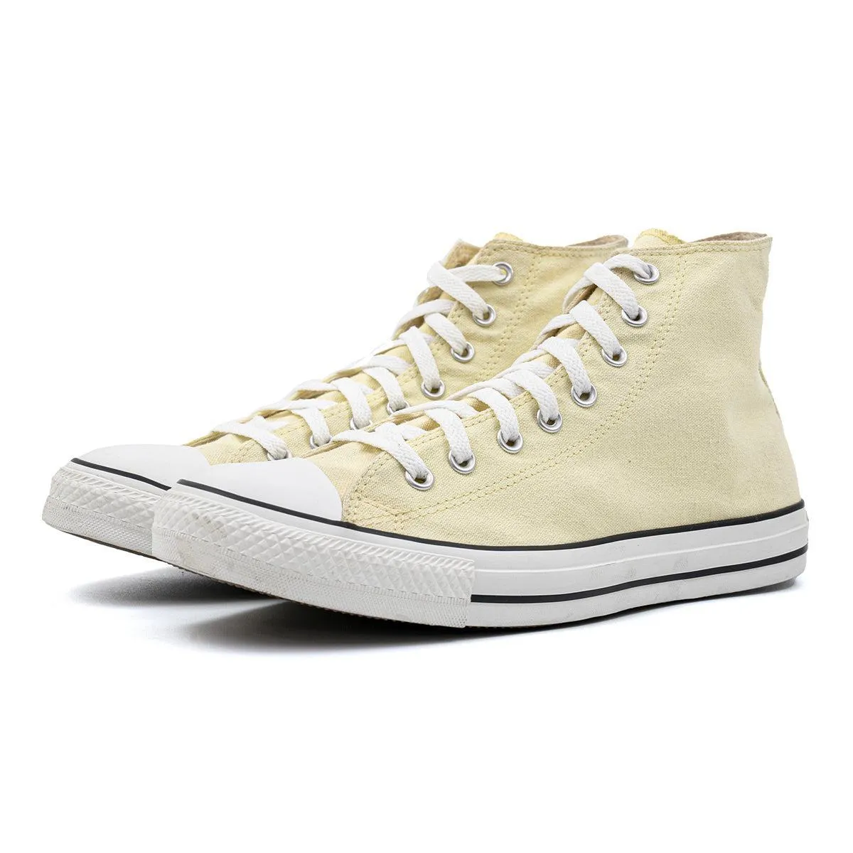 Converse Chuck Taylor All Star Hi High-Top Sneakers Fabric Beige Colour For Men