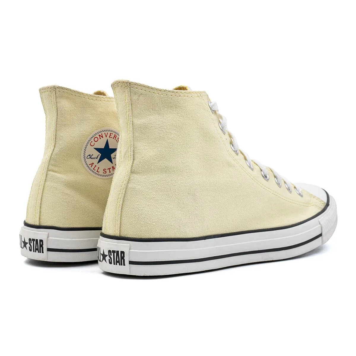 Converse Chuck Taylor All Star Hi High-Top Sneakers Fabric Beige Colour For Men