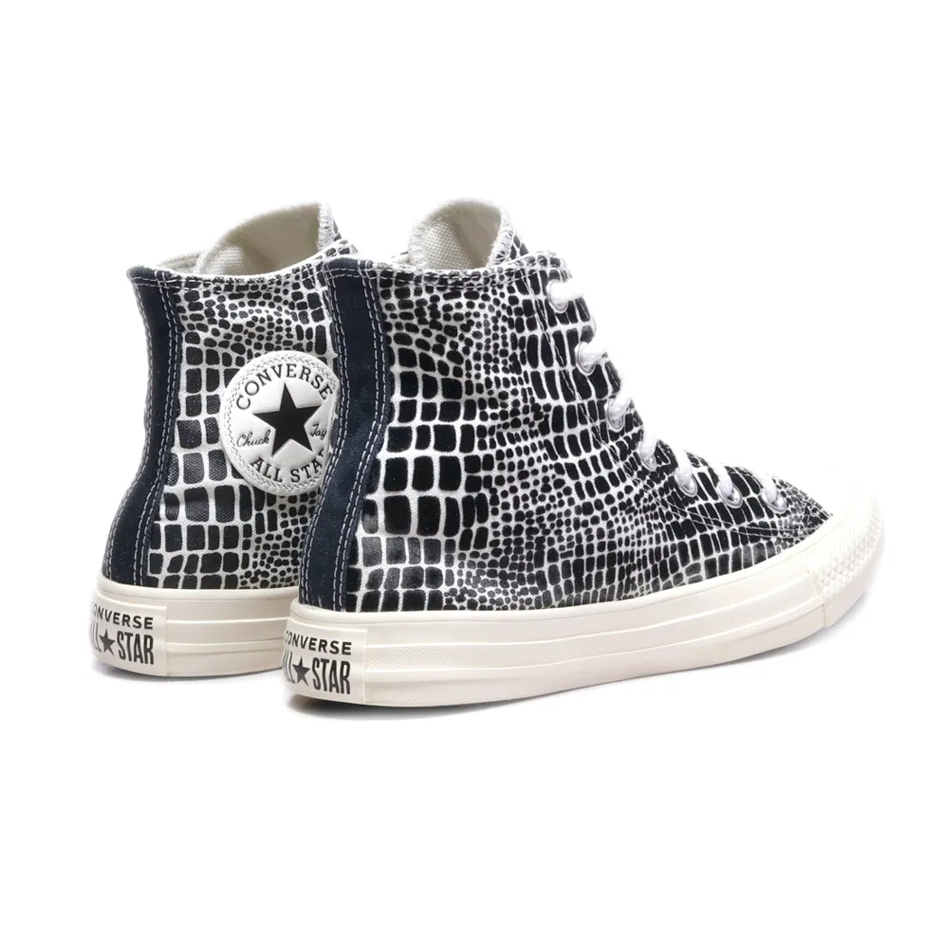 Converse Chuck Taylor All Star High-Top Sneakers Fabric Black Colour For Women