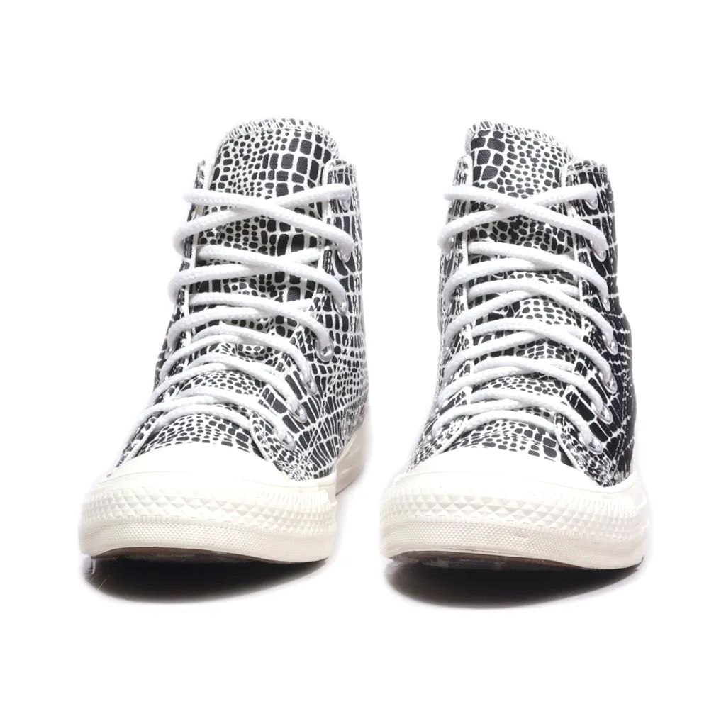 Converse Chuck Taylor All Star High-Top Sneakers Fabric Black Colour For Women