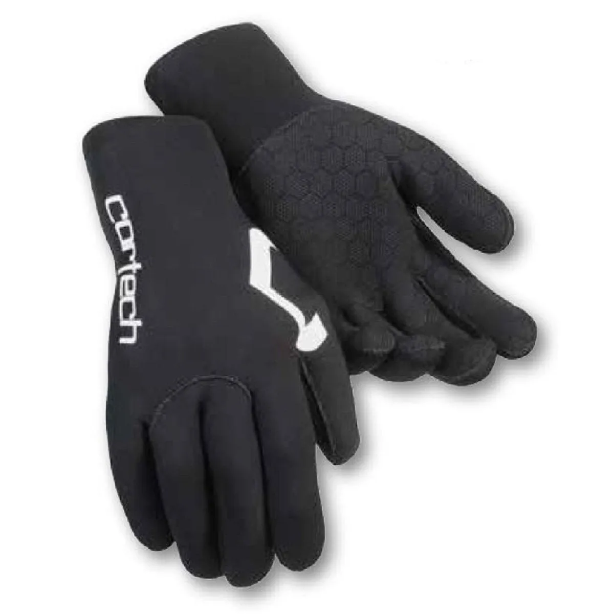 Cortech 'Blitz' Black Snowmobile Neoprene Gloves