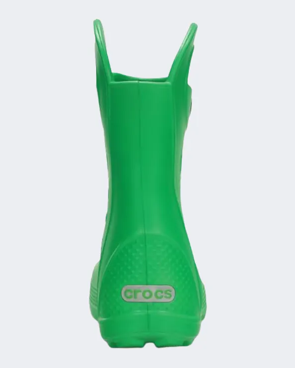 Crocs Handle It Rain Kids Lifestyle Boots Green 12803-3E8