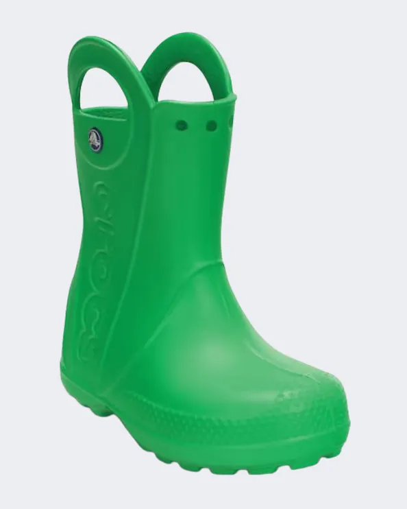 Crocs Handle It Rain Kids Lifestyle Boots Green 12803-3E8