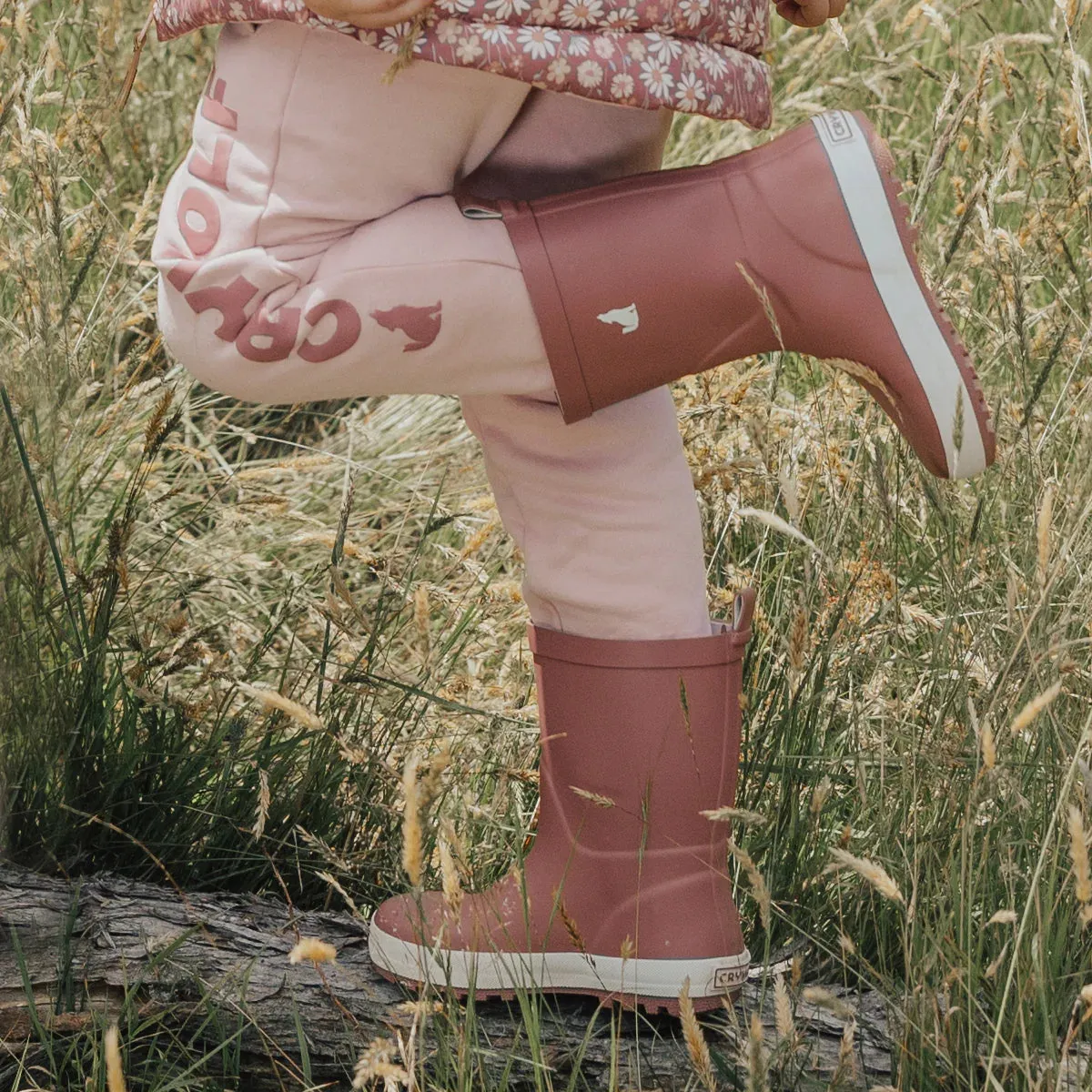 Cry Wolf - Rain Boots Rosewood