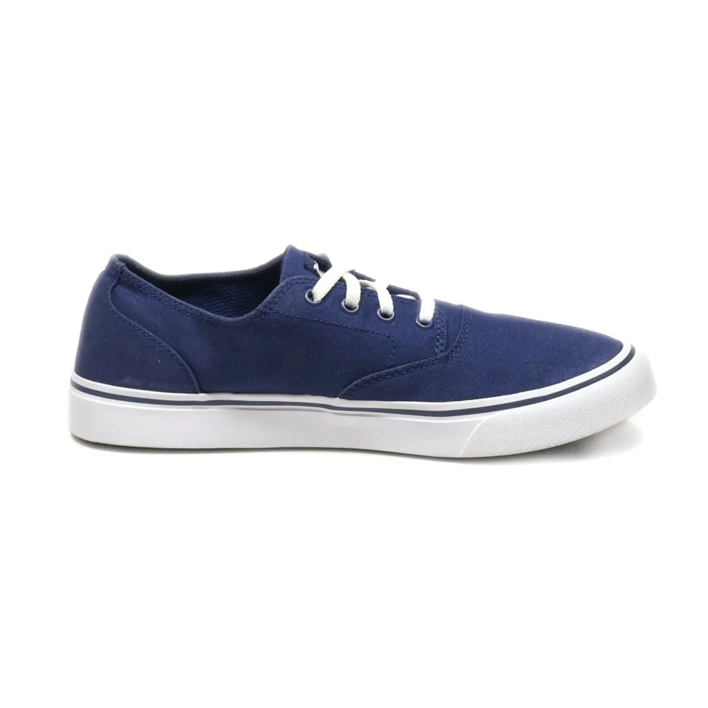 Dc Shoes Flash 2 Tx Low-Top Sneakers Fabric Blue Colour For Women