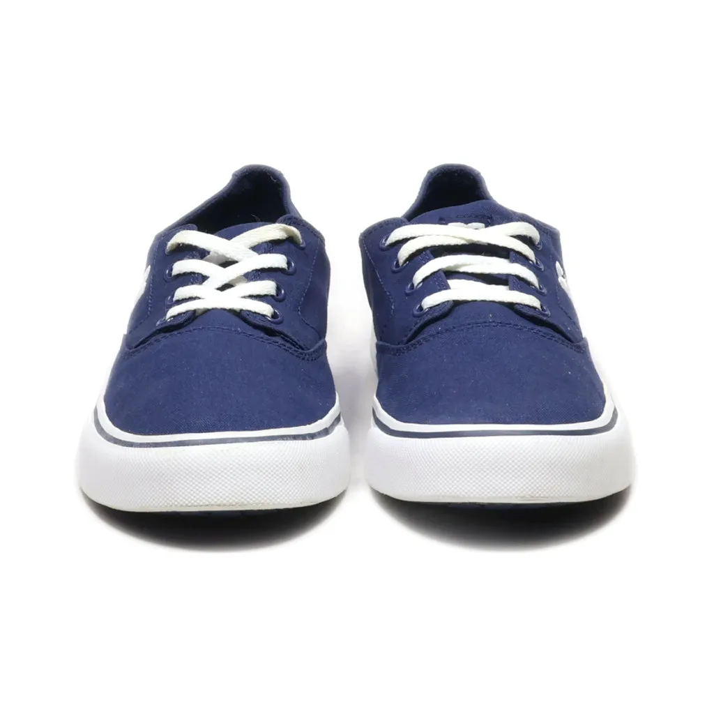 Dc Shoes Flash 2 Tx Low-Top Sneakers Fabric Blue Colour For Women