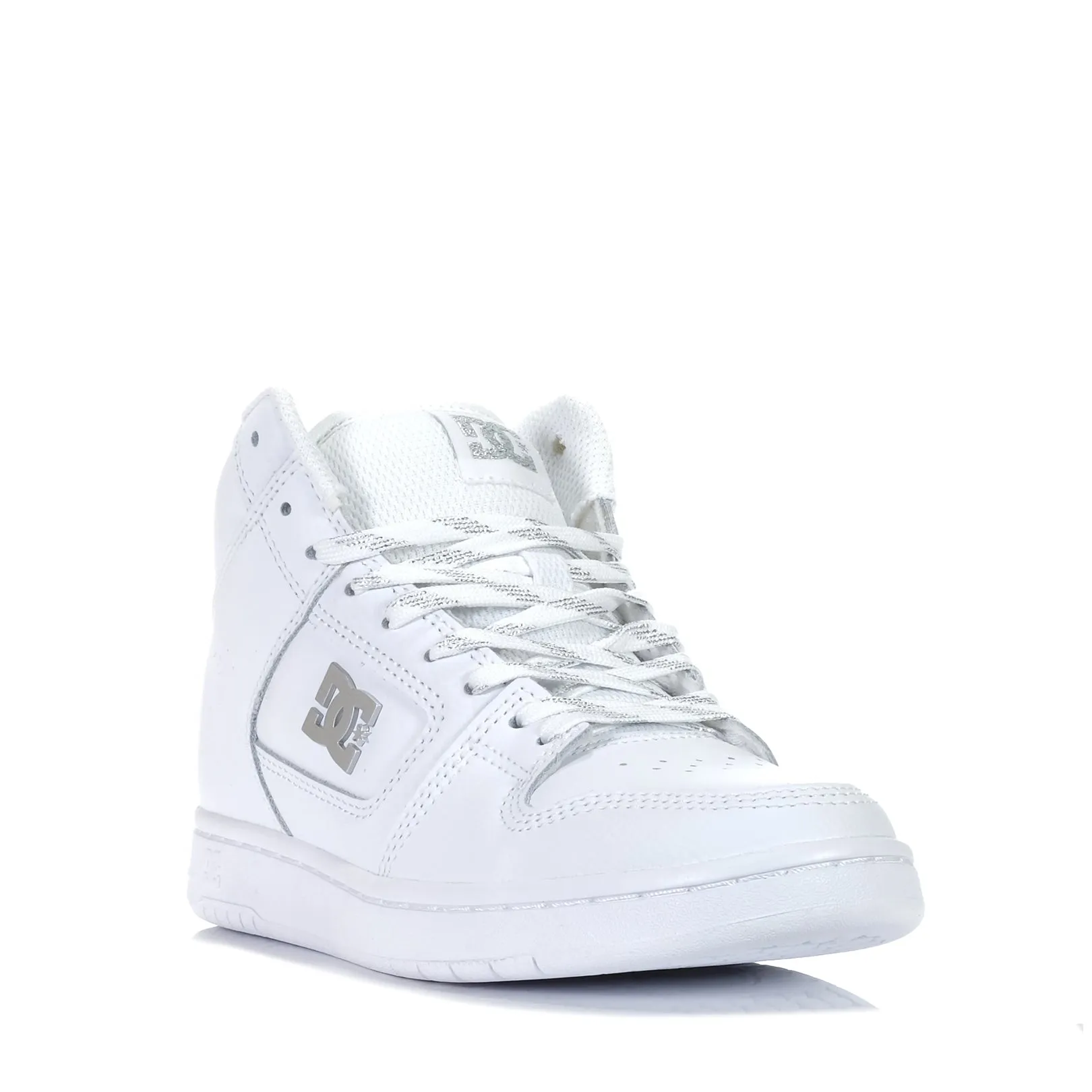 DC Shoes Manteca 4 Hi White/Silver