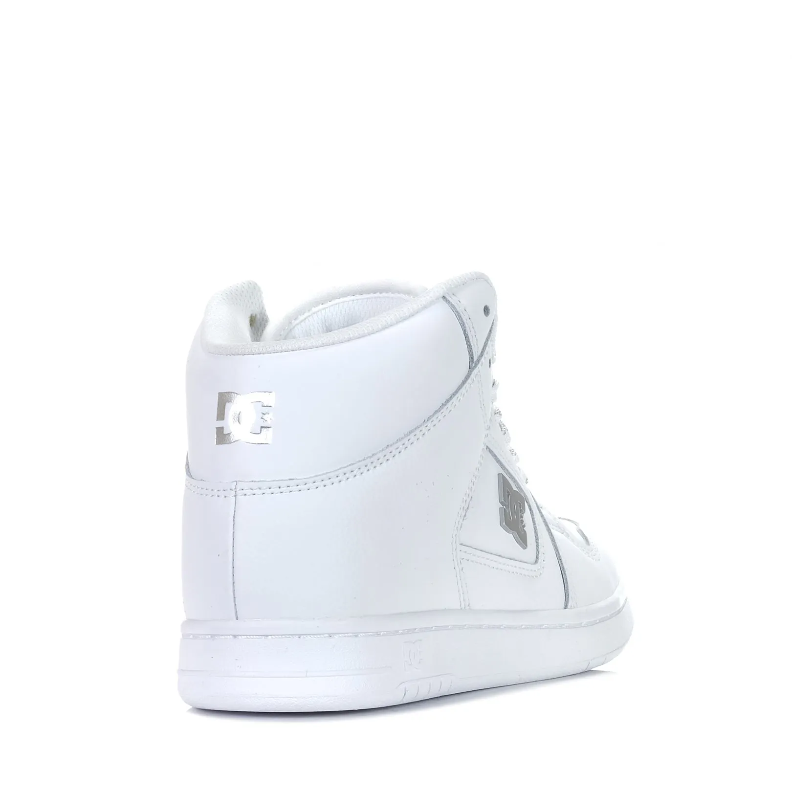 DC Shoes Manteca 4 Hi White/Silver