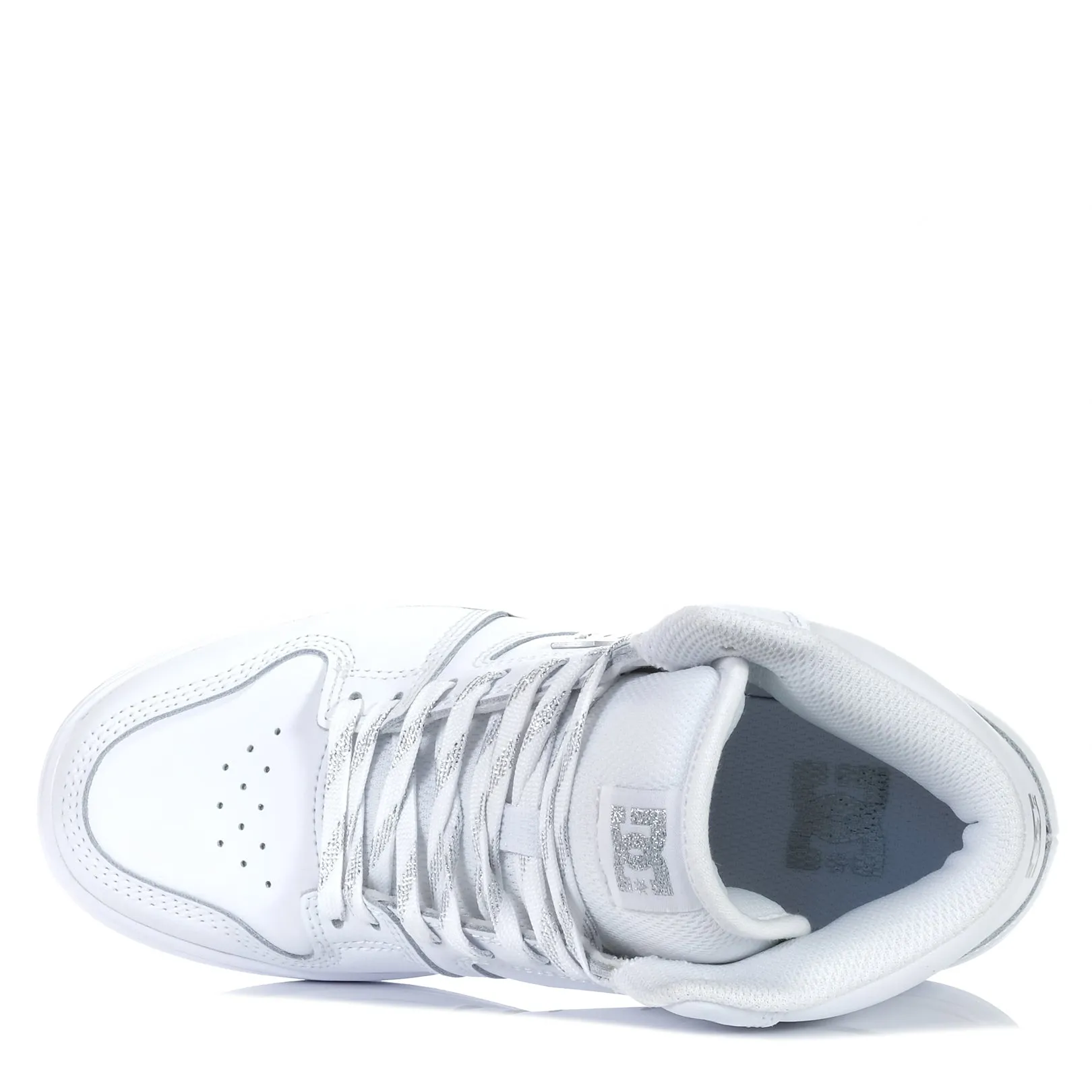 DC Shoes Manteca 4 Hi White/Silver