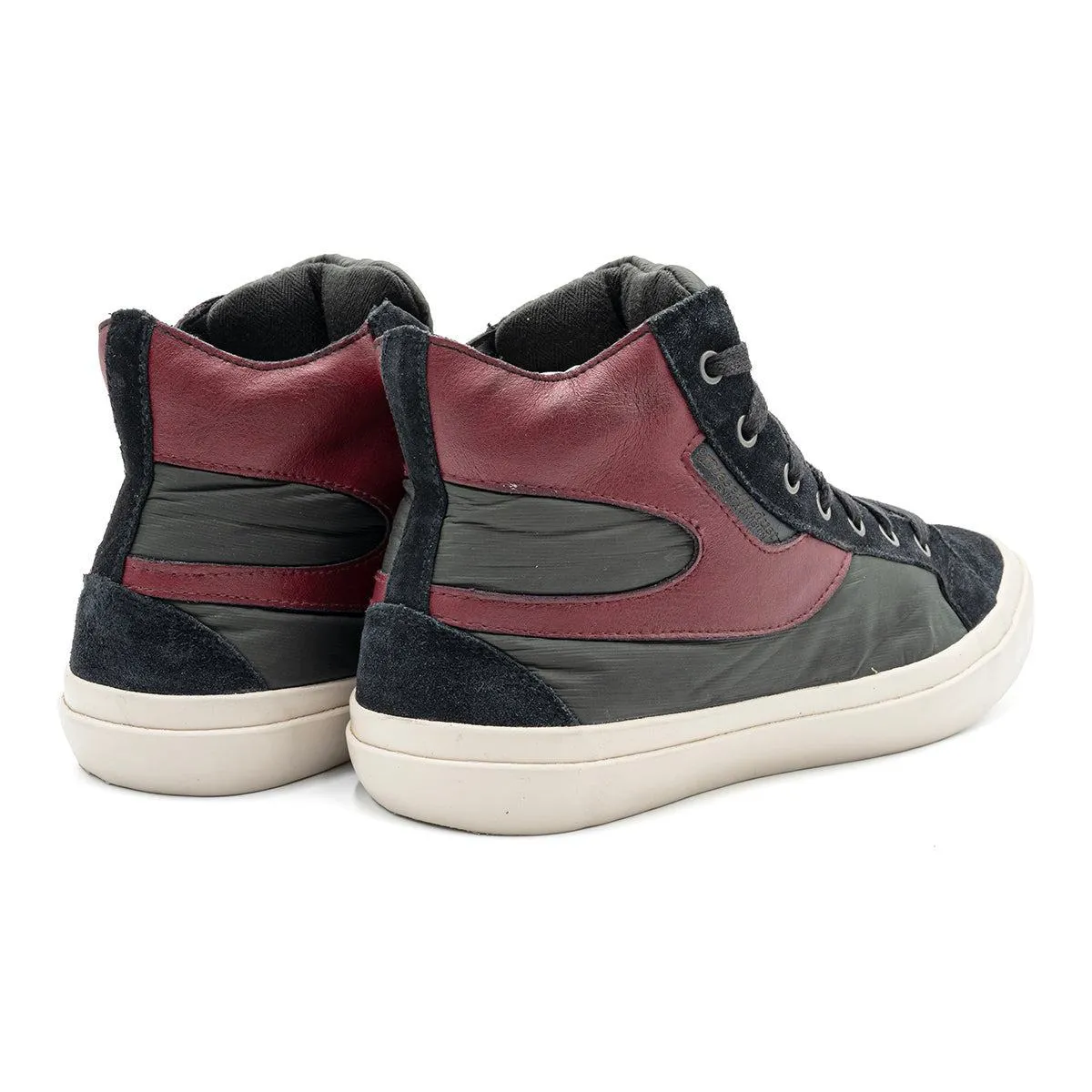 Diesel Skwaartzzmid High-Top Sneakers Fabric Multicolour Colour For Men