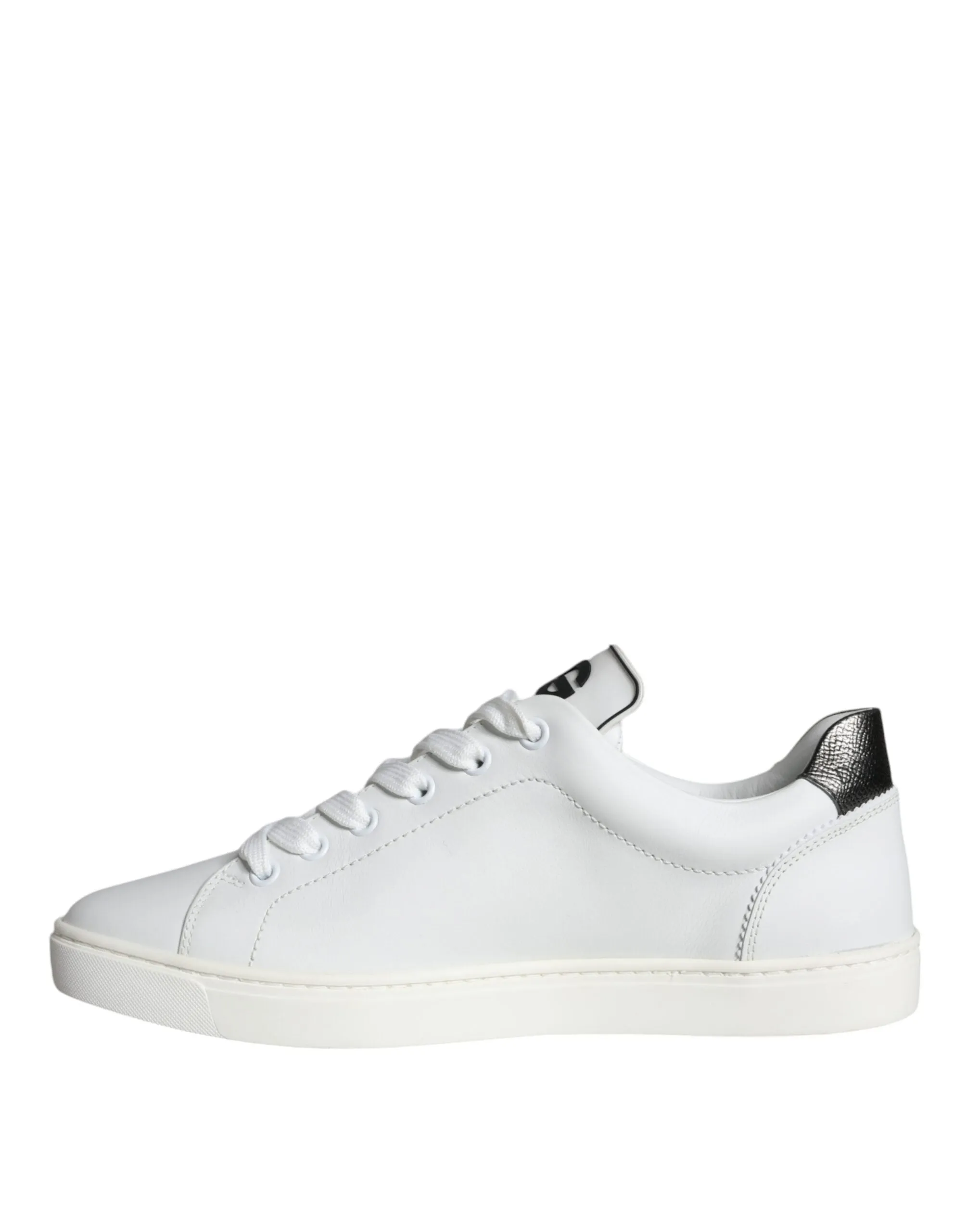 Dolce & Gabbana White Portofino Sacred Heart Sneakers Shoes