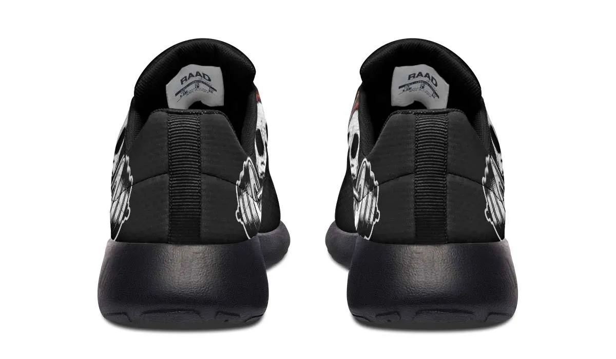 Dumbbell Skull Aztech Bandana