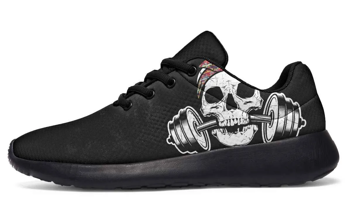 Dumbbell Skull Aztech Bandana