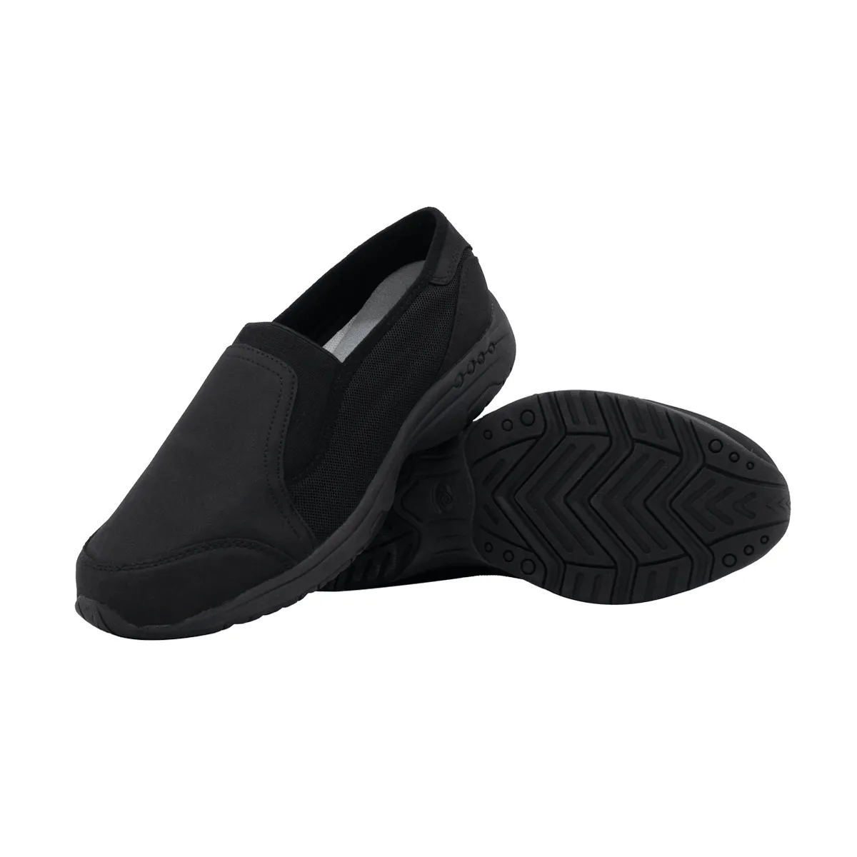 Easy Spirit Tundra Low-Top Sneakers Fabric Black Colour For Women
