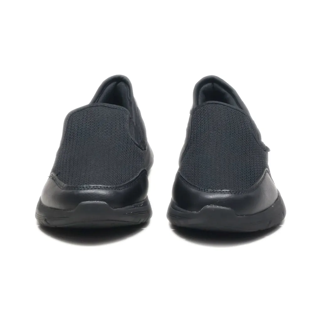 Easy Street Low-Top Sneakers Fabric Black Colour For Men