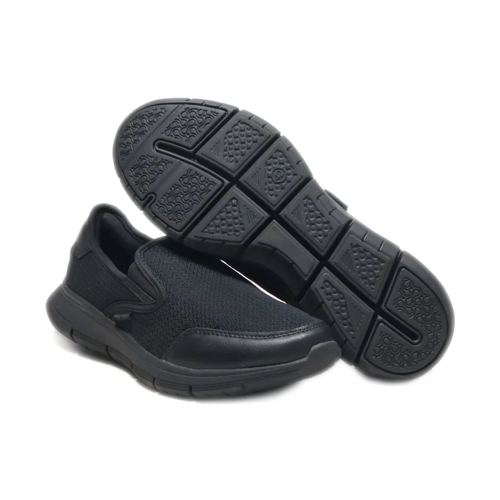 Easy Street Low-Top Sneakers Fabric Black Colour For Men