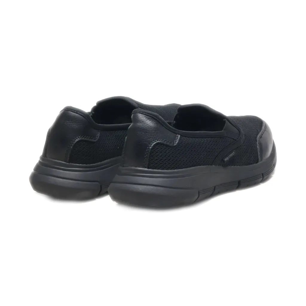 Easy Street Low-Top Sneakers Fabric Black Colour For Men