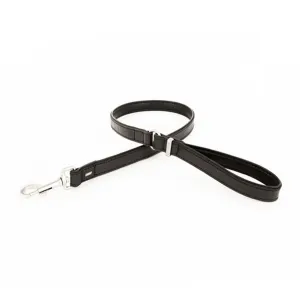 EzyDog Oxford Leather Dog Lead Large Black